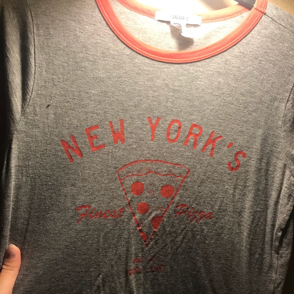 Pizza ringer t-shirt